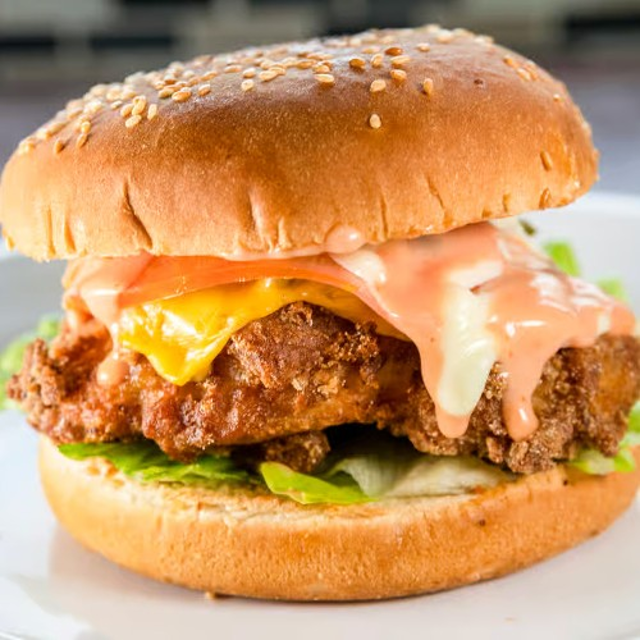 Regular Chicken Burger.